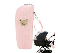 Porte-biberon de voyage isotherme - Sac isolant portable, étui d'alimentation pour bébé | Intérieur thermoréfléchissant de haute qualité, maintient la température du liquide lors des randonnées et exc