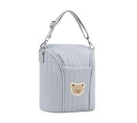 Porte-biberon Isotherme - Étui De Rangement Pour Lait Pour Bébé En Feuille De Polyester De 20 Cm, Refroidisseur De Lait Maternel Portable, Organisateur De Voyage Léger, Sac D'alimentation Thermique Po