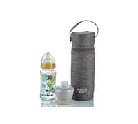 Porte-biberon - Isotherme - Gris chiné