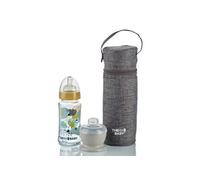 Porte biberon THERMOBABY - isotherme - gris chiné