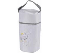 Porte Biberon Isotherme "Nuage" 21cm Gris Gris G