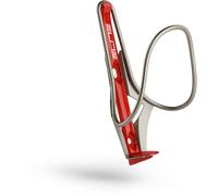 Porte-bidon Elite Moreo acier inoxydable rouge argent