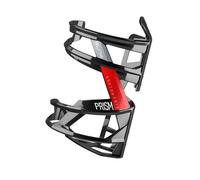 Elite Sport Porte-bidon Elite Prism – entrée latérale gauche – noir/rouge brillant