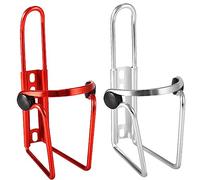 Porte-bidon pour vélo, Lot de 2 porte-gobelets for vélo, porte-bouteilles d'eau avec vis, légers(E)