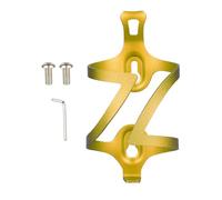 Porte-bidon réglable en aluminium pour vélo de route et VTT 90° | Base rotative, poignée sécurisée à 4 points, porte-gobelet en alliage léger pour vélos électriques et motos (noir)