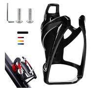 Porte-Bidon Vélo avec Support AirTag Caché, Design Latéral, Antivol avec Suivi GPS, Compatible Bouteilles 0.5-1.1L, Matériau Résistant, 4 Couleurs, Vis Antivol Incluses