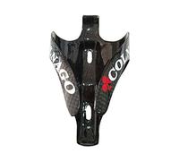Porte Bidon VéLo Porte-Bouteille de bicyclettes de la Route Cage de Bouteille de Carbone 3K Fibre de Carbone complète MTB Cages de Bouteille d'eau de vélo de Montagne Porte Bidon VTT(Red Glossy)