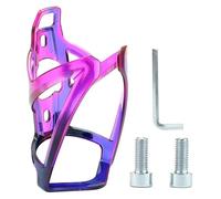 Porte Bidon VéLo Porte-Bouteille d'eau réglable for vélo VTT PC Plastique Route vélo de Montagne Porte-Bouteilles d'eau vélo Escalade Support Accessoires Porte Bidon VTT(Blue Purple)