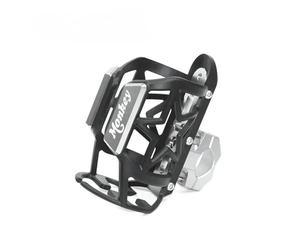 Porte-Bidons Bouteille Moto Drinks Holder pour Monkey125 Boisson Au Thé Café Tasse À Eau Support Accessoires De Modification en Aluminium CNC Monkey Inférieur pour Moto(O-4)