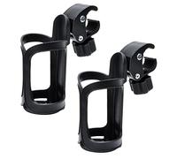 Porte-bidons de Vélo,2 PCS Porte-Gobelet Vélo Cages de Bouteilles de vélo Support de Bouteille d'eau Rotatif à 360 Degrés pour vélos, vélos de Montagne, poussettes et Fauteuil Roulant