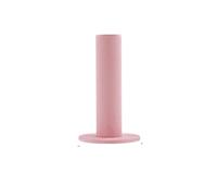 Porte Bijoux 1 pièces coiffure à canon droit et support de rangement de Bracelet bandeau velours présentoir bijoux support boîte à bijoux support de rangement(Pink)