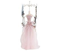 Porte-Bijoux, 4 Styles élégant Modèle De Dame Organisateur De Bijoux Mannequin Robe De Princesse Collier Support Suspendu pour Bracelets Boucles d'oreilles Bagues Femmes Filles (Grand Modèle)