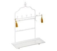 Porte-Bijoux Déco ""Idylle Folk"" 29cm Blanc