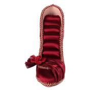Porte-bijoux - EBTOOLS - Présentoir à collier - Résine et métal - Bordeaux