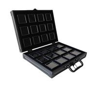 Porte-bijoux en alliage d'aluminium robuste avec motifs pour un rangement sécurisé des objets de valeur sur le chemin du stockage des pierres précieuses verrouillable