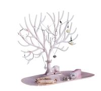 porte-bijoux en d'arbre Présentoir de bijoux multi-usage, organisateur d'articles divers, boucles d'oreilles, bagues, colliers, porte-clés, rangement(Color 3)