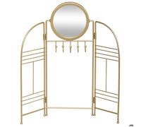 Porte-bijoux ""Feel"" doré 31,5x33cm - Atmosphera createur d'interieur