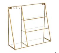 Porte-bijoux ""Mood"" doré 30x27cm - Atmosphera createur d'interieur