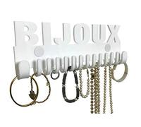 Porte Bijoux Mural - Rangement Collier Galeara - Porte Collier Mural (Mika Bijoux Blanc)