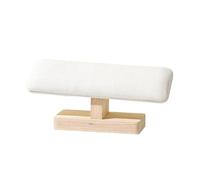 Porte Bijoux Porte-Bracelets, présentoir de bracelets, porte-bijoux, for exposants de bijoux, vitrine de Bracelets(White Velvet)