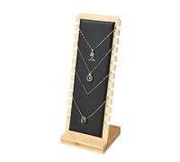 Porte Bijoux Présentoir à bijoux, présentoir colliers, chevalet for plusieurs(Black)
