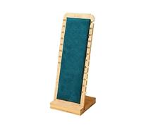 Porte Bijoux Présentoir à bijoux, présentoir colliers, chevalet for plusieurs(Green)