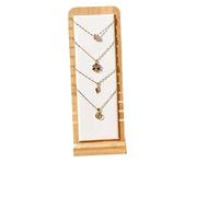 Porte Bijoux Présentoir à bijoux, présentoir colliers, chevalet for plusieurs(White)