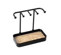 Porte Bijoux Présentoir à double couche avec tiroirs for boucles d'oreilles, colliers, bagues(Color 2)