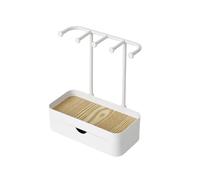 Porte Bijoux Présentoir à double couche avec tiroirs for boucles d'oreilles, colliers, bagues(Color 3)