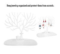 Porte-Bijoux, Support de Bijoux de Bijoux en Forme de Fourloir en Forme de Fourreau Bracelet Bracelet Organisateur de Organisateur (WHITE)