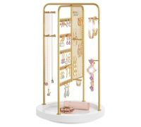 Porte-bijoux Support de rangement rotatif multicouche amovible for bijoux Porte-bracelet collier