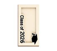 Porte-Billets De Diplôme 2026 | Classe 2026 en bois drôle pour la remise des diplômes | Cadeau de cérémonie pour lycée et université,Pour Fête Scolaire Annuelle, Cérémonie, Événement, Célébration, Uni