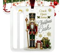 Porte-Billets de Noël Boîte de Rangement pour Bonbons et Souvenirs avec | Ornement porte-billets de Noël pour Adultes Ados Hommes Fêtes Anniversaire Diplôme Mariage