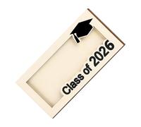 Porte-billets de remise de diplôme,Boîte Rangement En Bois 2026 | Porte-Cartes De Graduation Pour L'Université - Pour Fête Scolaire Annuelle, Cérémonie, Événement, Célébration, Université Et