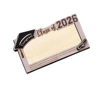 Porte-Billets De Remise De Diplôme En Bois | Ornement De Célébration Élégant À Collectionner - Support Billets Cartes 2026 Décoration en Bois | pour les Diplômés du Lycée et de l'Université, les Étudi