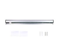 Porte-billets en alliage d'aluminium, support mural pour chèques coulissants, support de commande de cuisine pour restaurant, matériau en alliage d'aluminium antirouille léger et (Longueur 45CM)