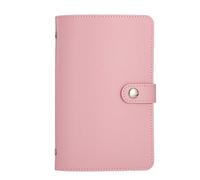 Porte-billets en cuir à 50 poches pour collection de billets de banque, organiseur de livres, album pour collectionneur, étudiant, journal de budget