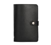 Porte-billets en cuir à 50 poches pour collection de billets de banque, rangement de papiers, organiseurs de livres, album pour collectionneur, journal financier portable