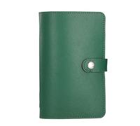 Porte-billets en cuir à 50 poches pour collection de billets de banque, rangement de papiers, organiseurs de livres, album pour collectionneur, journal financier portable