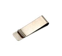 Porte-billets sophistiqué en acier inoxydable ergonomique, poche de rangement, alternative pour un usage quotidien, pince à billets en métal pour homme, a, Beauté de masse