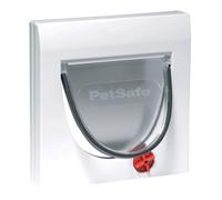 Porte blanche Staywell avec 4 modes pour les chats à partir de 7 kg Petsafe