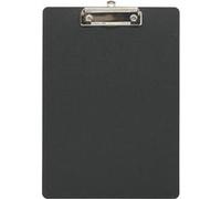 Waytex - Porte-bloc A4 à pince - Polypropylène 2 mm - 225x315 mm - Noir
