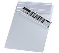Porte-bloc, A4, avec calculatrice amovible