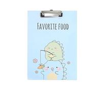 Porte Bloc A4 Avec Pince A4 presse-papiers Bill bloc-notes pince dossier conseil cahier fichier écriture pinces porte-papier(Blue)