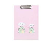 Porte Bloc A4 Avec Pince A4 presse-papiers Bill bloc-notes pince dossier conseil cahier fichier écriture pinces porte-papier(Pink)