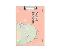 Porte Bloc A4 Avec Pince A4 presse-papiers Bill bloc-notes pince dossier conseil cahier fichier écriture pinces porte-papier(Orange)