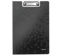 Porte-Bloc A4 - Leitz - 41990095 - Couverture Polyfoam Léger - Design Ergonomique - Noir