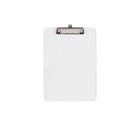 Porte-bloc A4 plastique transparent Alba - 23 x 31,5 cm