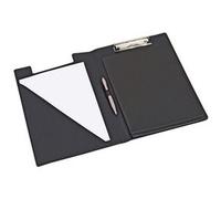 Rillstab Porte-bloc A4, similicuir, pour documents et bloc-notes - Noir, RI98850