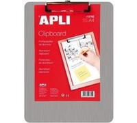 Apli 013782 Porte-Bloc en Aluminium, Format A4, Brun